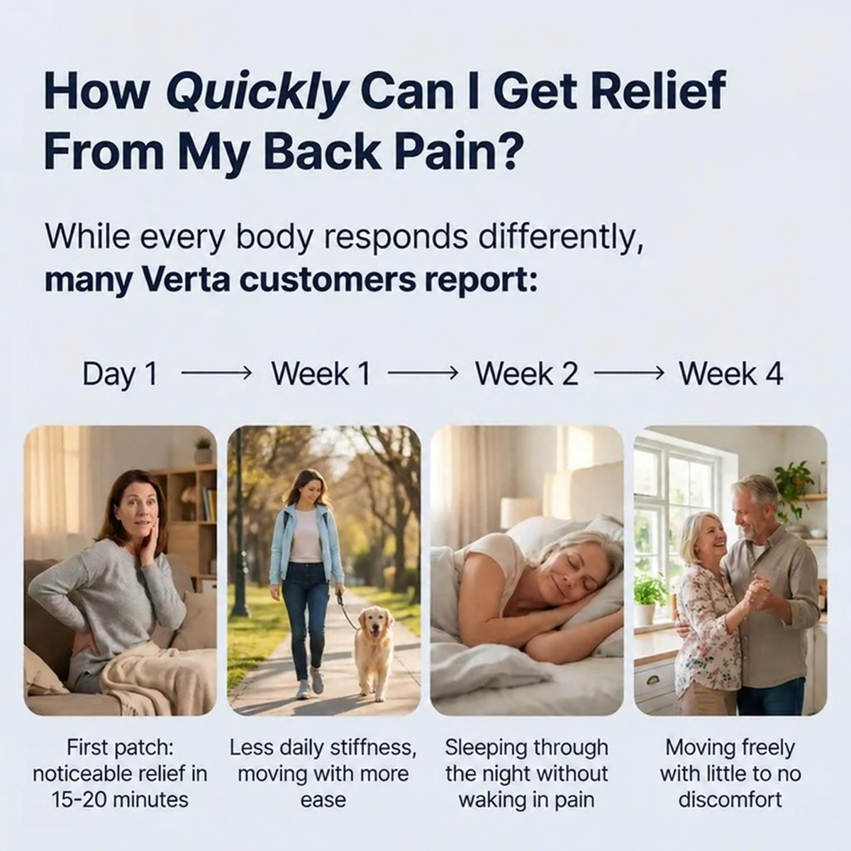 12x Back Pain Relief Patches